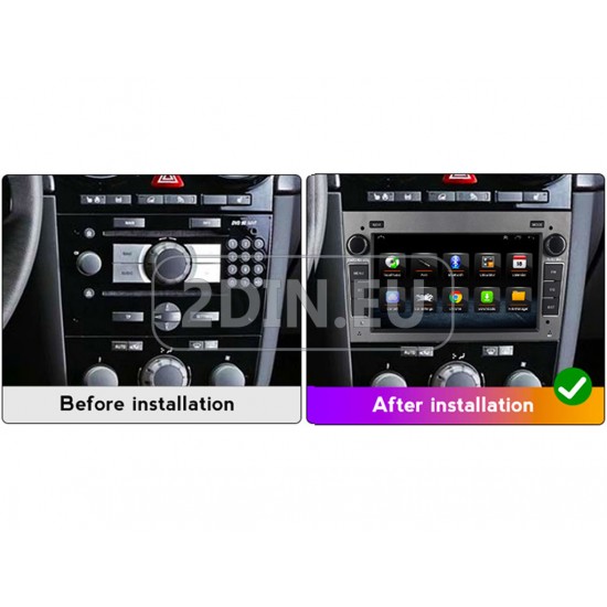 OPEL - МУЛТИМЕДИЯ / Навигация android 16 графит + CARPLAY + ANDROID AUTO